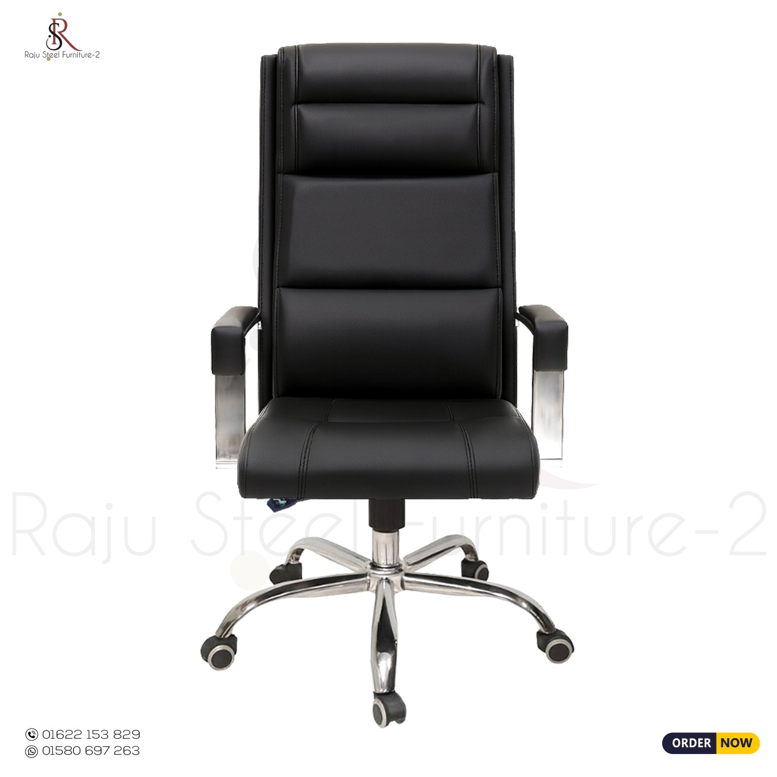 Boss Office Chair – Model: RS-133 (Big Boss) | Premium Steel Base  Size: XXL